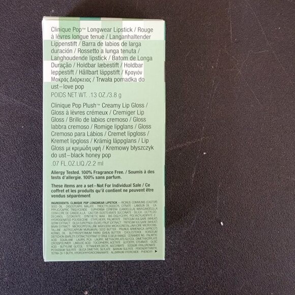 Clinque Lip Luxury with Lipstick and Stain in Love Pop Color  - NIB - Picture 3 of 3